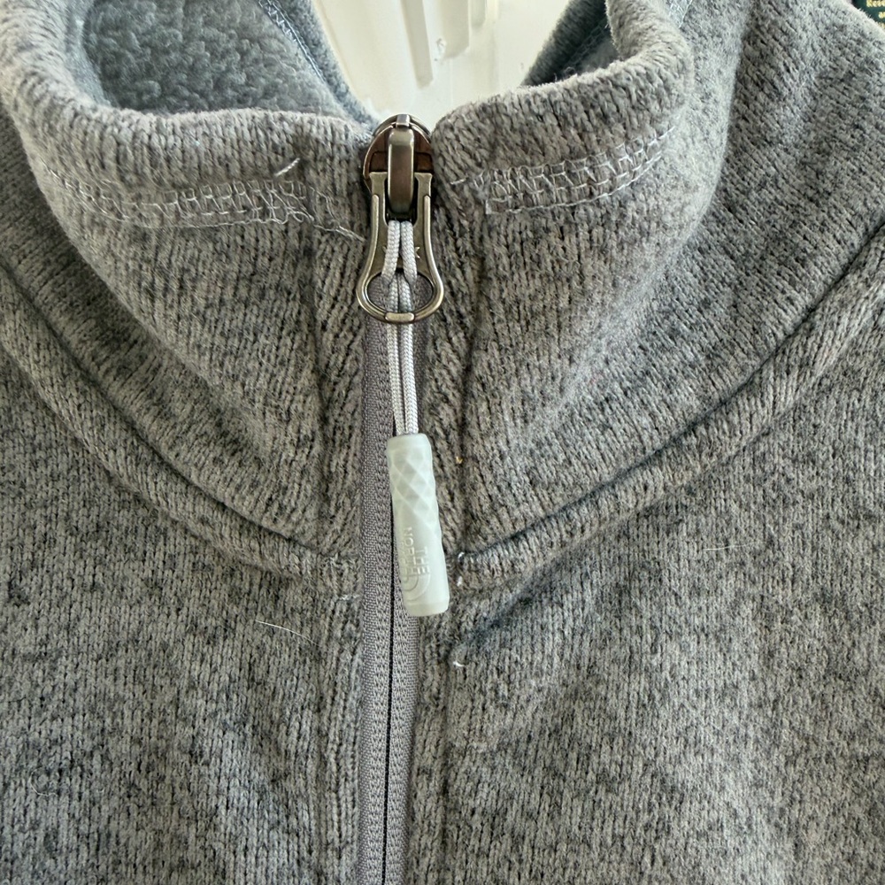 The North Face Gordon Lyons Fleece Sweater Vest Gray Small S Gorpcore - Picture 3 of 10